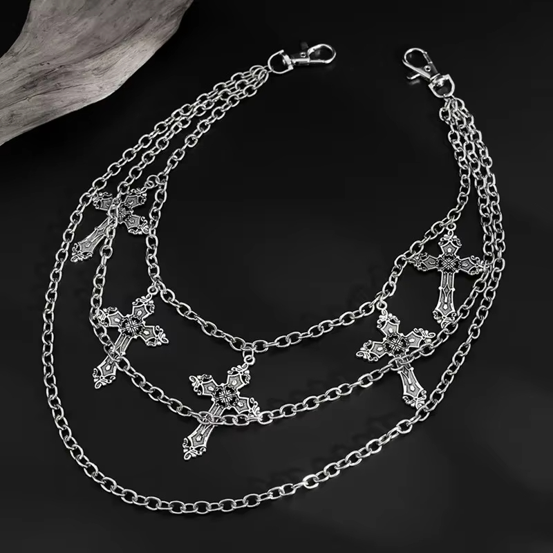 Body Jewelry Ends - Модная панк-металлическая цепочка для брюк, хип-хоп