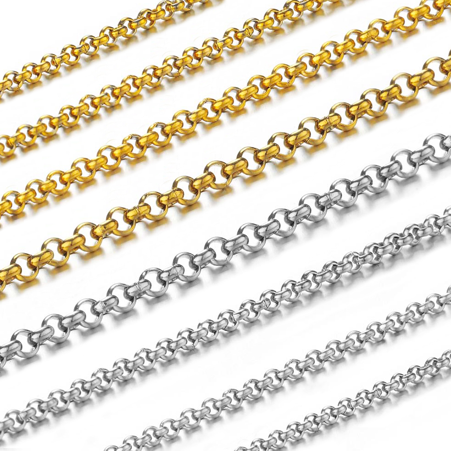 Body Chain Jewelry - 1 метр цепочки из нержавеющей стали
