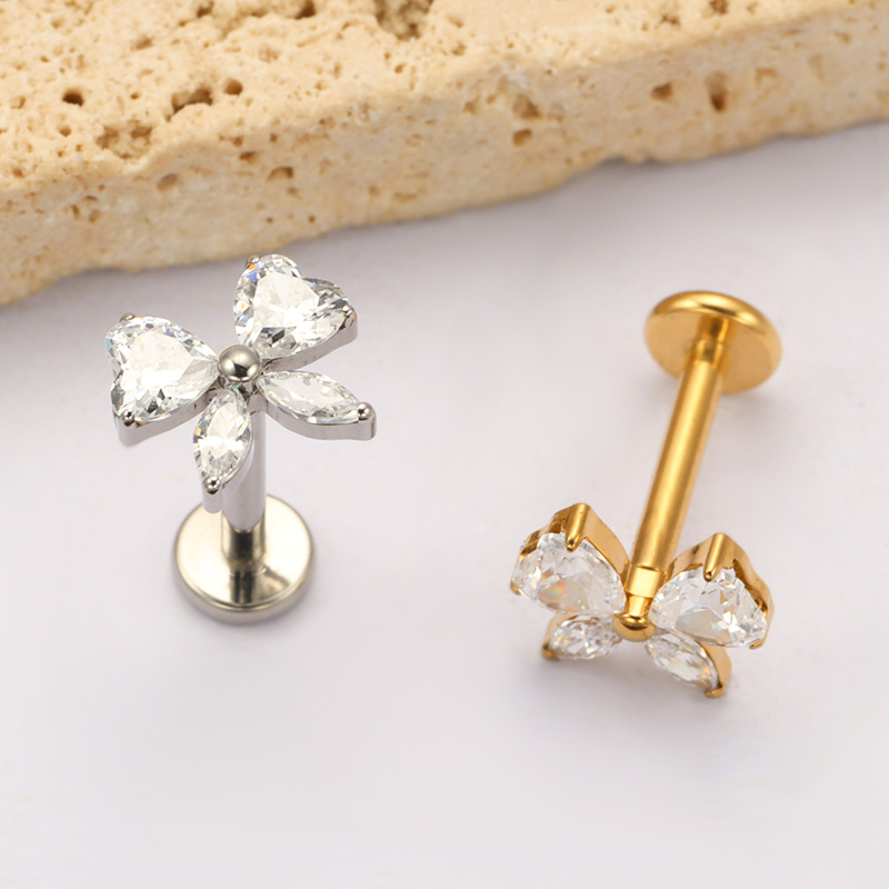 ASTM F136 Титановое сердце CZ  – обзор и цена Zoor Body Jewelry