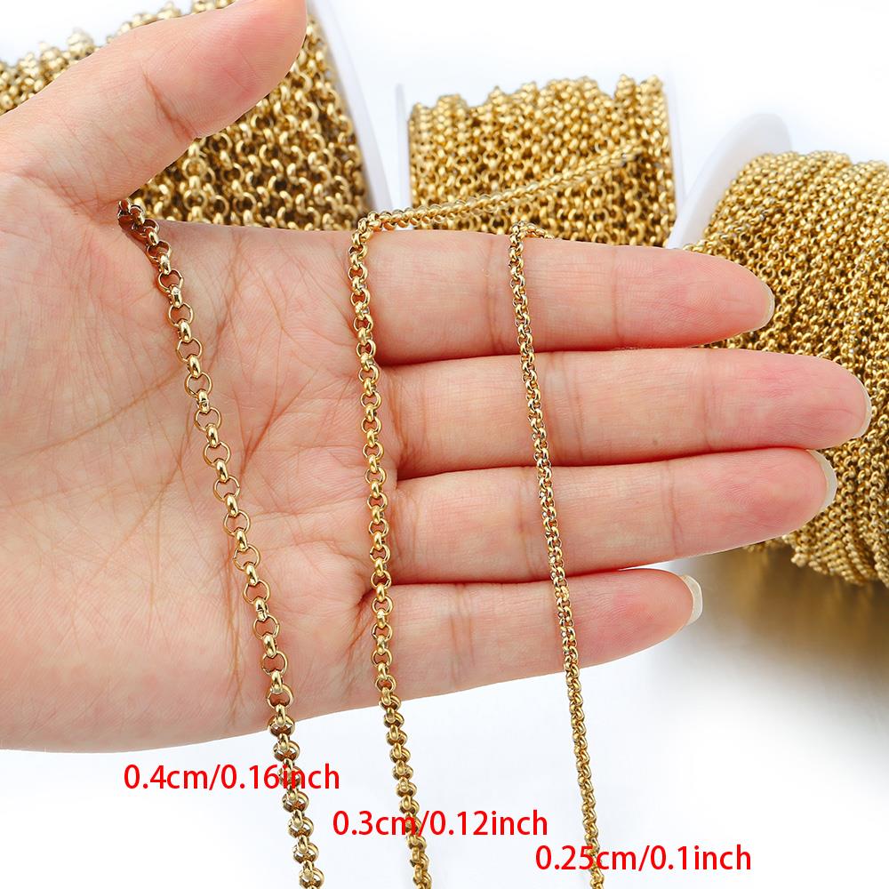 1 метр цепочки из нержавеющей  – обзор и цена Body Chain Jewelry