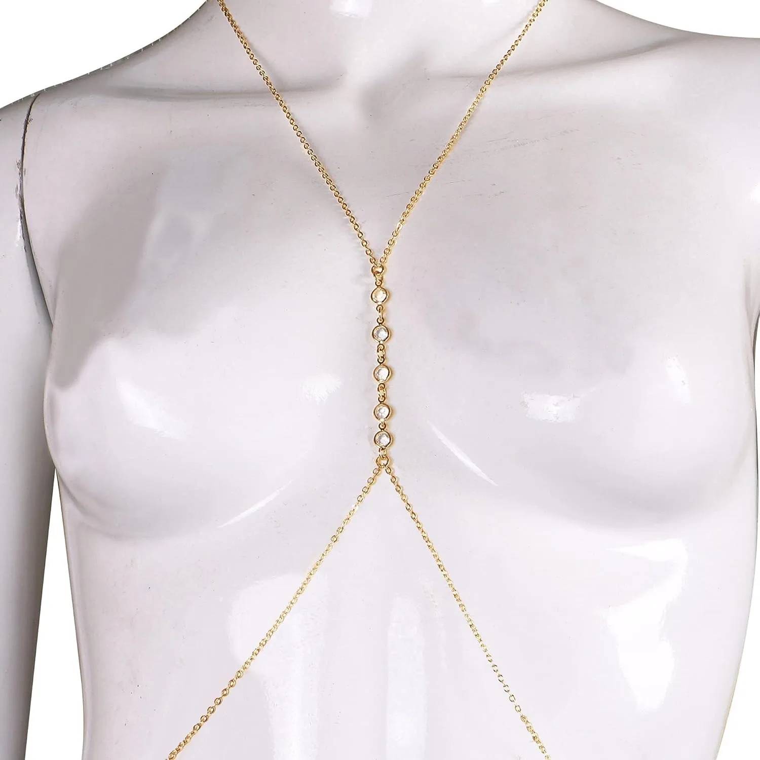 Летняя пляжная цепочка на живо – обзор и цена Body Chain Jewelry