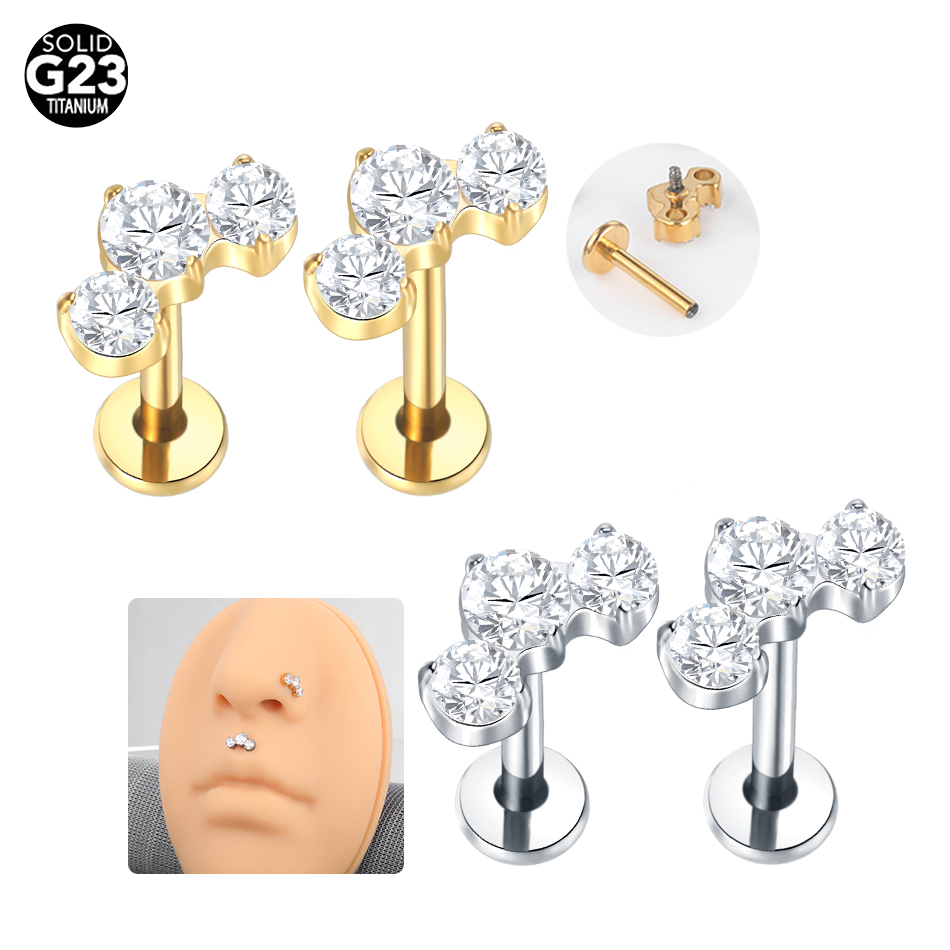 Кольцо для губ из титана с фиа – обзор и цена Zoor Body Jewelry