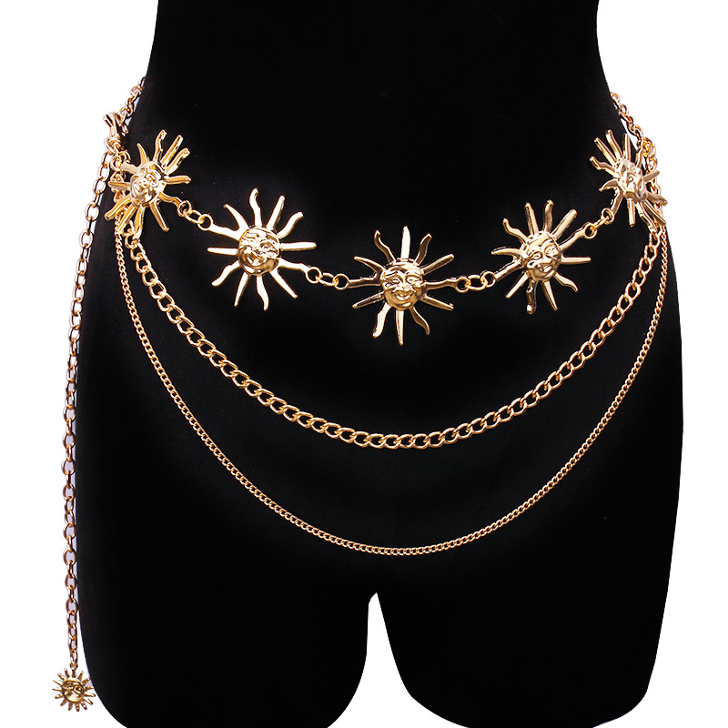 Массивные многослойные металли – обзор и цена Body Chain Jewelry