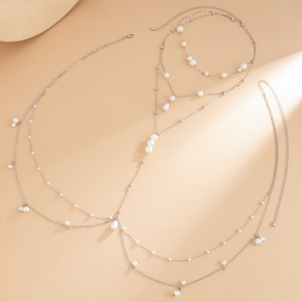 Многослойное ожерелье из искус – обзор и цена Body Jewelry Ends
