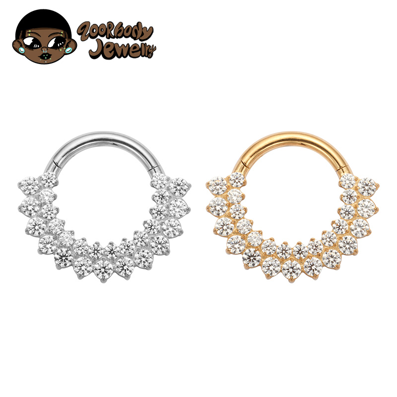 ASTM F136 Титановый кликер Пер – обзор и цена Zoor Body Jewelry