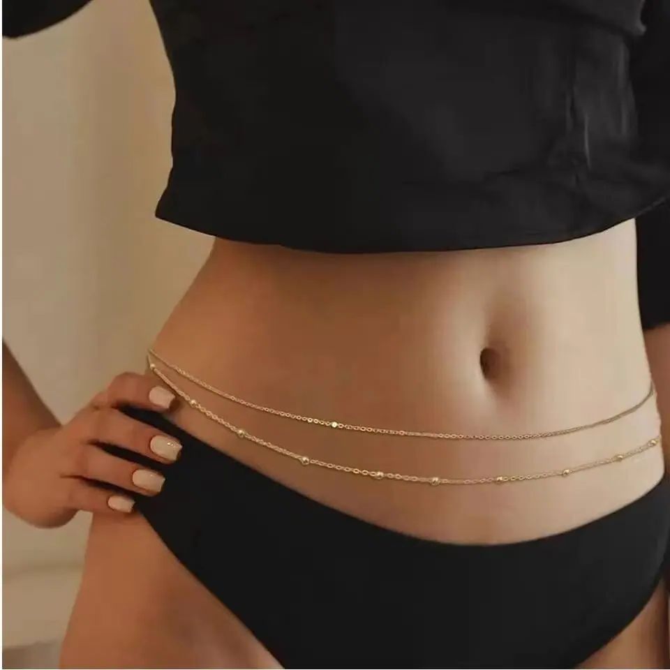 Двухслойные цепочки на живот в – обзор и цена Body Jewelry Ends