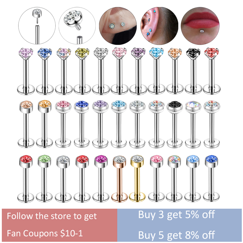 ZS 6-13 шт./лот 16 г набор для – обзор и цена Zs Body Jewelry