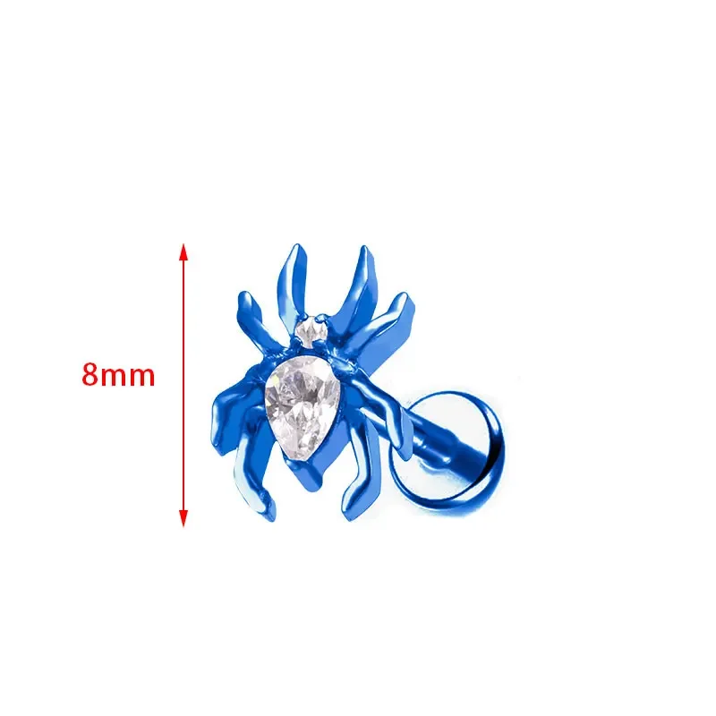 ASTM F136 Титан 16G 18G Паук C – обзор и цена Zoor Body Jewelry